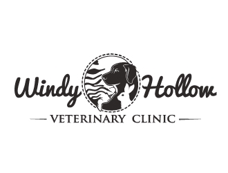 Windy Hollow Veterinary Clinic logo design by Suvendu