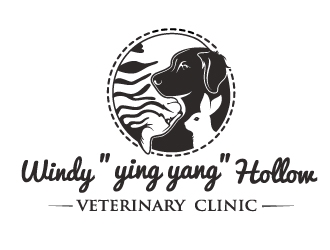 Windy Hollow Veterinary Clinic logo design by Suvendu