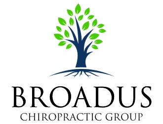 Broadus Chiropractic Group logo design by jetzu