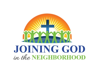 Joining God in the Neighborhood logo design by Roma