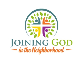 Joining God in the Neighborhood logo design by akilis13