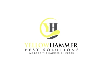 YellowHammer Pest Solutions logo design by jhanxtc