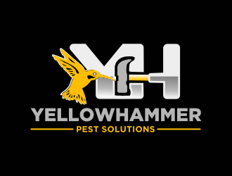 YellowHammer Pest Solutions logo design by Mahrein