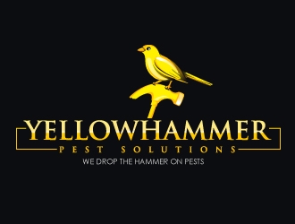 YellowHammer Pest Solutions logo design by Suvendu