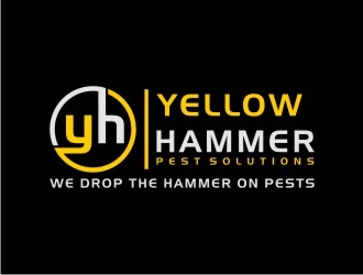 YellowHammer Pest Solutions logo design by bricton