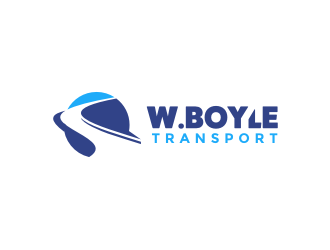 W.BOYLE TRANSPORT logo design by ramapea
