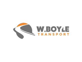 W.BOYLE TRANSPORT logo design by ramapea