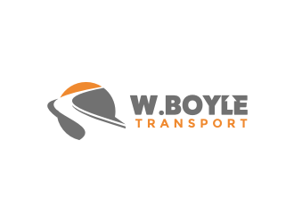 W.BOYLE TRANSPORT logo design by ramapea