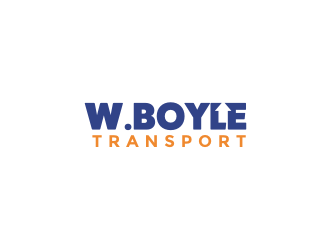 W.BOYLE TRANSPORT logo design by ramapea