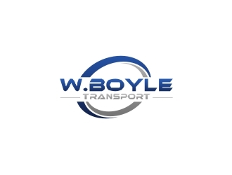 W.BOYLE TRANSPORT logo design by narnia