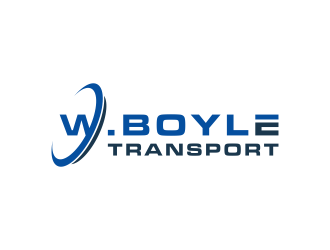 W.BOYLE TRANSPORT logo design by goblin