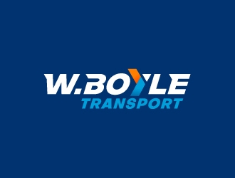 W.BOYLE TRANSPORT logo design by josephope