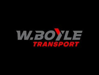 W.BOYLE TRANSPORT logo design by josephope