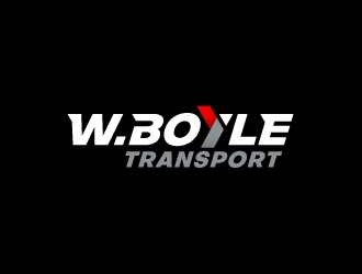 W.BOYLE TRANSPORT logo design by josephope