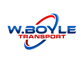 W.BOYLE TRANSPORT logo design by lexipej