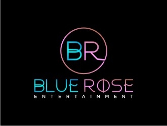 Blue Rose Entertainment logo design by bricton