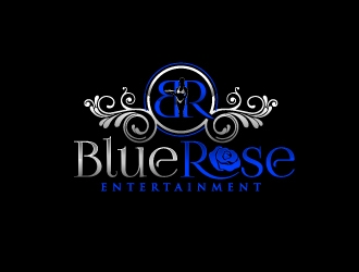 Blue Rose Entertainment logo design by fantastic4