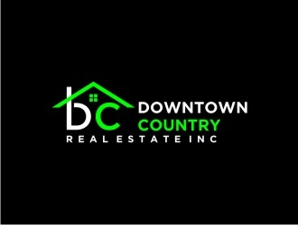 Downtown Country Real Estate, Inc logo design by bricton