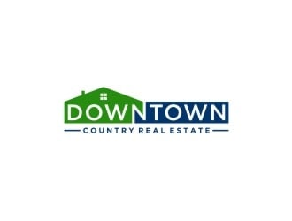 Downtown Country Real Estate, Inc logo design by bricton