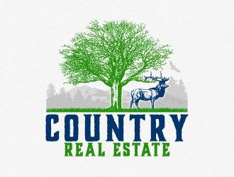 Downtown Country Real Estate, Inc logo design by AYATA
