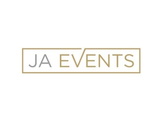 JA EVENTS logo design by bricton