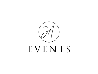 JA EVENTS logo design by RIANW
