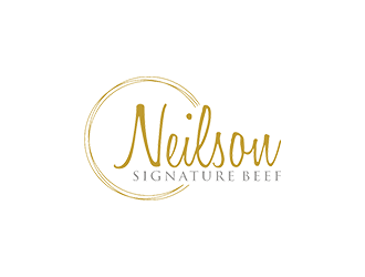 Neilson Signature Beef logo design by checx