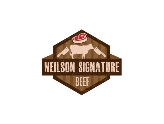 Neilson Signature Beef logo design by Suvendu