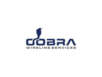 Cobra Wireline Services logo design by bricton
