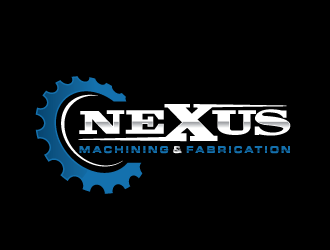 Nexus Machining and Fabrication  logo design by bluespix