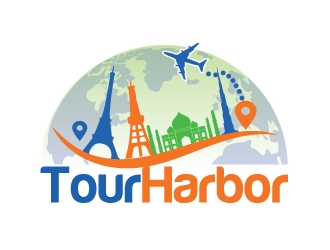 TourHarbor logo design by ElonStark