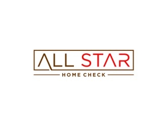 All Star Home Check logo design by bricton