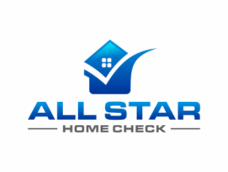 All Star Home Check logo design by hidro