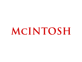 McINTOSH logo design by lexipej