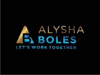 Alysha Boles logo design by bricton