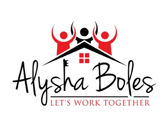 Alysha Boles logo design by MAXR