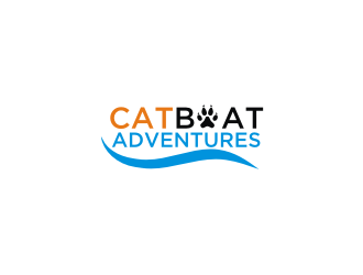 CatBoat Adventures logo design by Diancox