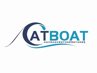CatBoat Adventures logo design by samueljho