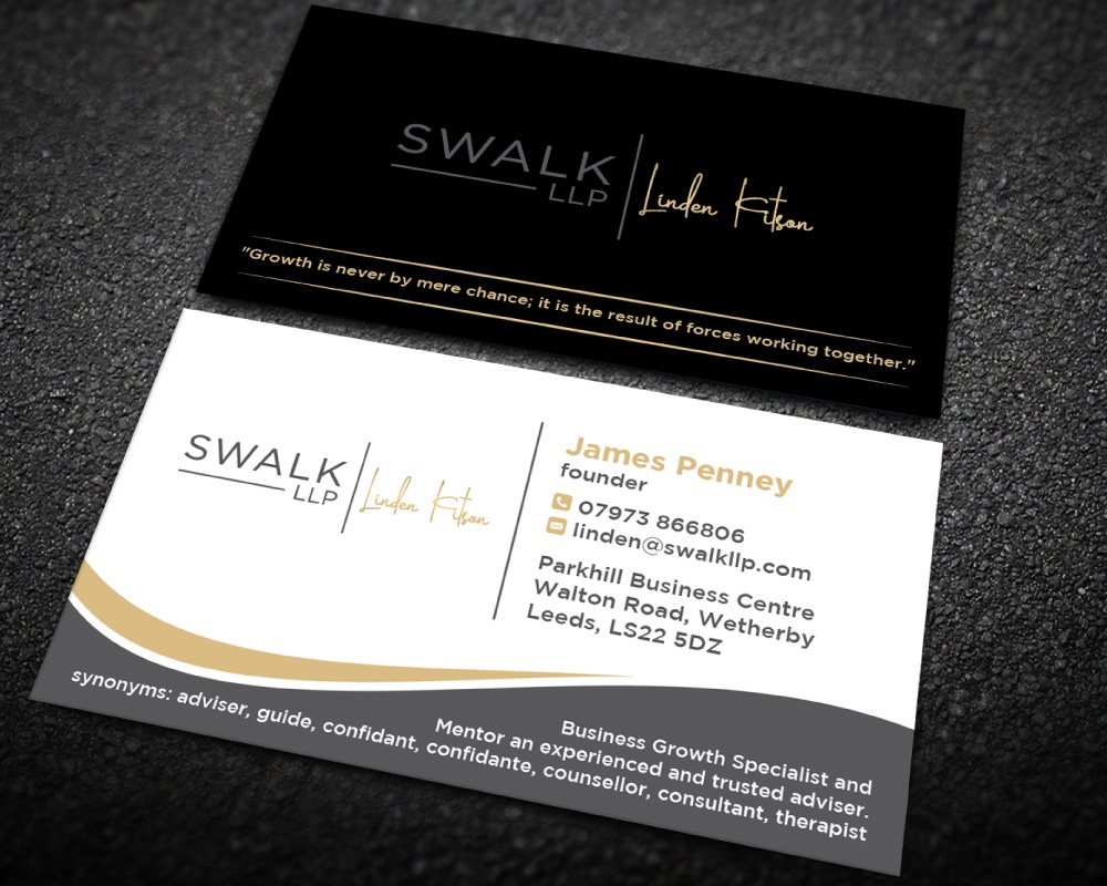 SWALK LLP   logo design by Boomstudioz