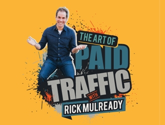 The Art of Paid Traffic with Rick Mulready logo design by gogo