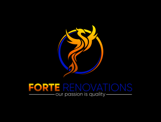 Forte Renovations logo design by qqdesigns