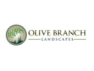 Olive Branch Landscapes logo design by aura