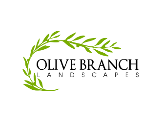Olive Branch Landscapes logo design by JessicaLopes