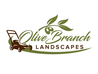 Olive Branch Landscapes logo design by jaize