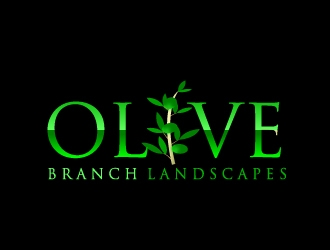 Olive Branch Landscapes logo design by samuraiXcreations