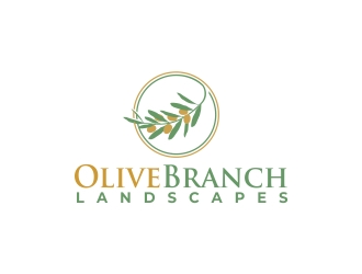 Olive Branch Landscapes logo design by lj.creative