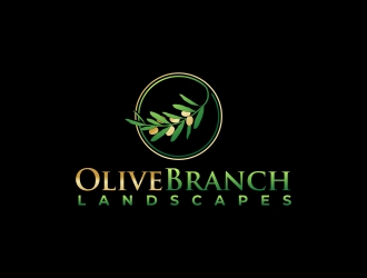 Olive Branch Landscapes logo design by lj.creative
