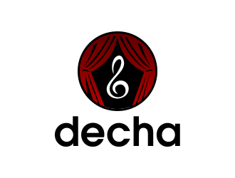 Decha or decha or DECHA logo design by JessicaLopes
