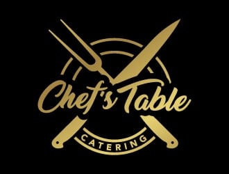 Chef’s Table Catering logo design by daywalker