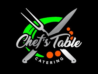Chef’s Table Catering logo design by daywalker